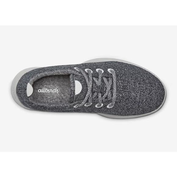 Allbirds Womens Wool Runners Grey ZQ Merino Classic Sustainable Sneakers EU39 - Picture 4 of 14
